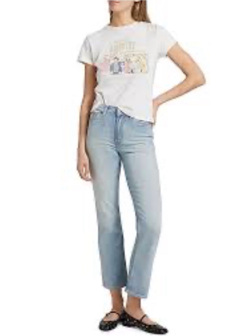 RE/DONE
70s Crop Boot-Cut Ankle Crop Jeans -Women's Sz 26